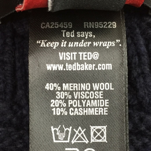 TED BAKER Hub Knit Scarf - Picture 8 of 11